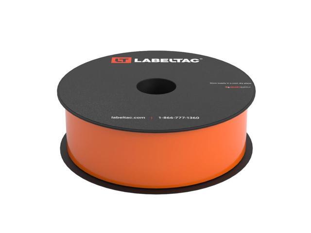 Indoor/Outdoor Vinyl Label Supply, Industrial Label Tape for 4 & Pro X Printers, Durable Facility & Warehouse Label Material - Orange, 1.5in x 150ft