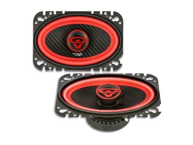 V46 4'× 6' VEGA 2-Way 180 Watts 4 Ohm Coaxial Full Range Speakers(Pair)