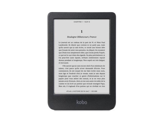 Clara BW eReader 6 Glare-Free Touchscreen with ComfortLight PRO Dark Mode Option Audiobooks Waterproof 16GB of Storage Black