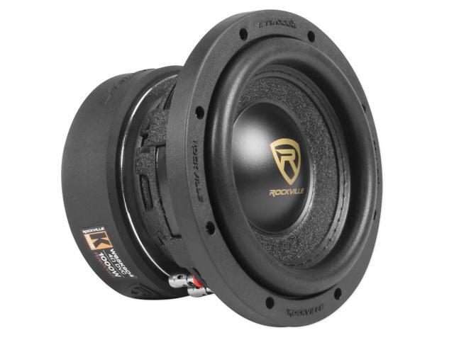 W10K9D4 V3 K9 Series 10' Car Subwoofer, 3200W Peak/800W RMS, Dual 4-Ohm, 3' OFC Voice Coil, 185 oz Magnet, 26mm Xmax, Cast Aluminum Basket, for Car.