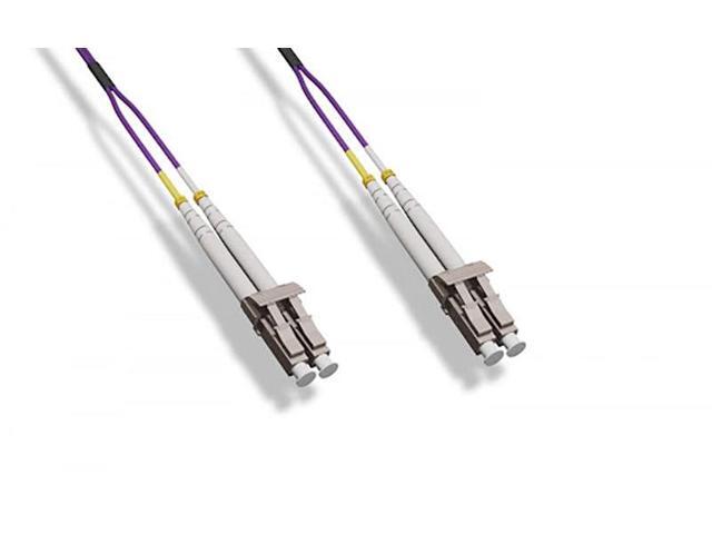100 Meter 40Gb OM4 Multimode Duplex Fiber Optic Cable (50/125) - LC to LC - Magenta