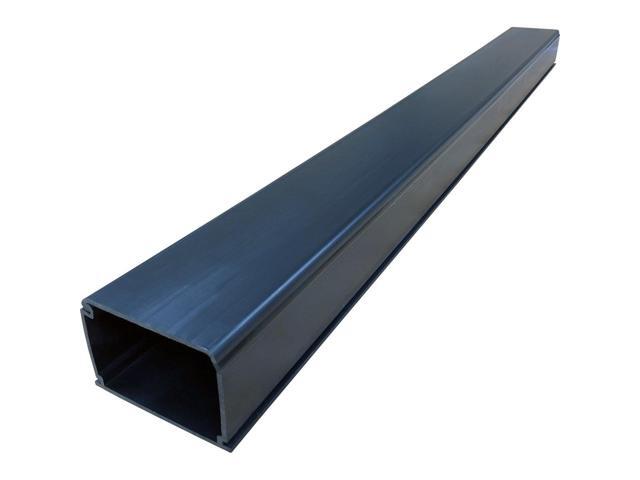 XX-Large Latching Cable Raceway - 3' x 2' Channel Size - 20 Sticks - 45' Long (75 Feet Toal) - Black