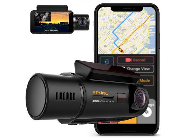 V3 Dual Camera Front and Inside Cabin Full HD 1080p with WiFi and Built-in GPS