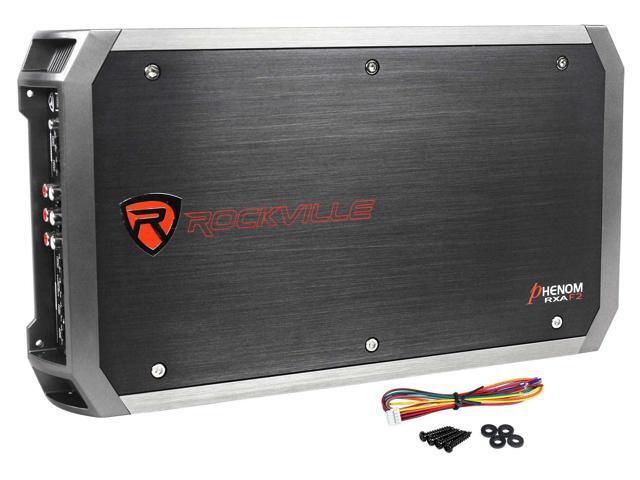 RXA-F2 2400W 4-Channel Car Amplifier, Dyno-Certified RMS, MOSFET Power Supply, ELNA Capacitors, Class A/B, Perfect for Car Audio and Subs