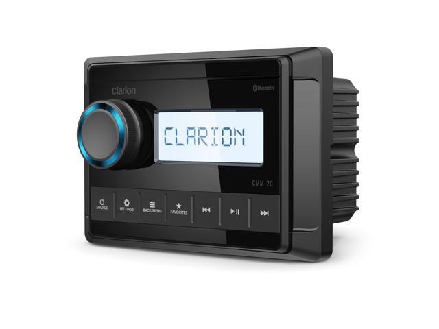 CMM-20 Marine Source Unit with LCD Display, IP66 Weatherproof Rating, Weather Band, Bluetooth