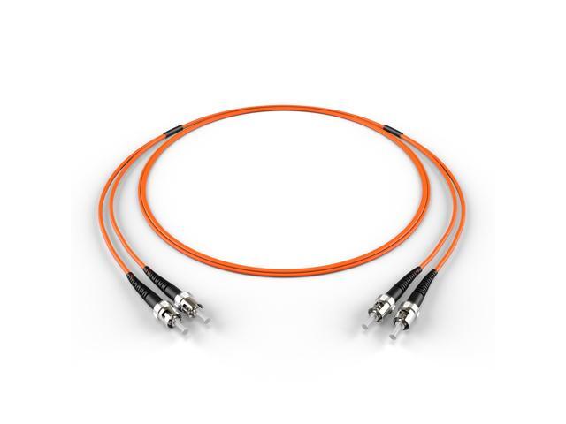 SC-ST OM2 Fiber Patch Cable - 10Gb Duplex 50/125µm Multimode Corning Glass 95M (311.68ft) Bulk Networking, Data Centers, Telecom, Enterprise...