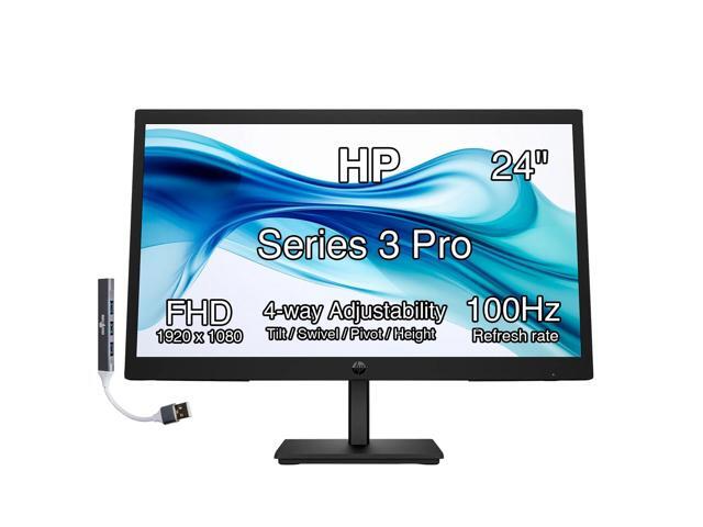24 Monitor with Dual 2W Speakers (Replaces M24fwa) 24' 100Hz IPS FHD 99% sRGB 300 Nits Display, Adjustable Tilt, Flicker-Free, Anti-Glare, Eye...