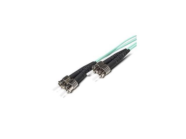 60M OM4 ST ST Fiber Optic Cable Bend Insensitive Plenum 100Gb Duplex 50/125 ST to ST Multimode Jumper 60 Meter (196.85ft) Length Options:...