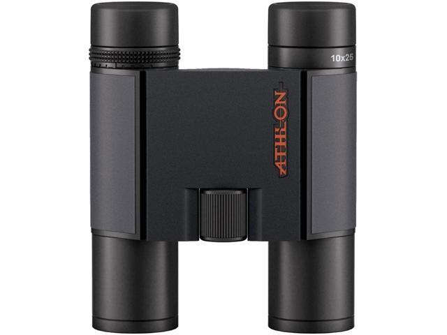 10x25 Midas G2 UHD Black Binoculars with Eye Relief for Adults and Kids, High-Powered Binoculars for Hunting, Birdwatching, and More