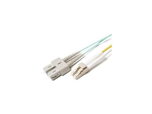 55M OM4 LC SC Fiber Optic Cable Bend Insensitive Plenum 100G Duplex 50/125 LC to SC Multimode Jumper 55 Meter (180.44ft) Length Options:...