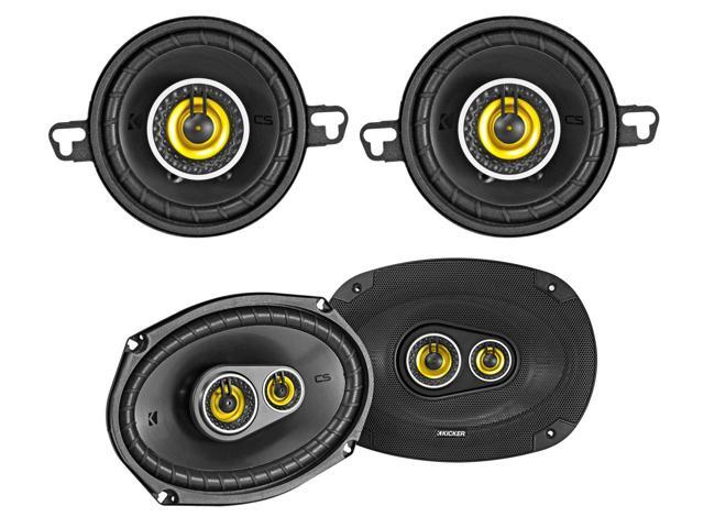 (2) 46CSC6934 6x9 450w Car Audio Speakers+(2) 46CSC354 3.5' 90w Speakers