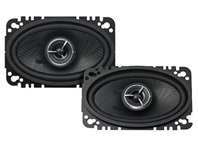 KFC-X463C Excelon 4x6 2-Way Speaker System - Pair (Black)