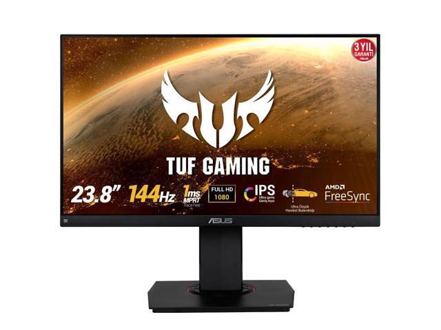 TUF Gaming VG249Q 23.8 Monitor 144Hz Full HD (1920 x 1080) 1ms IPS ELMB FreeSync Eye Care DisplayPort HDMI D-Sub,Black