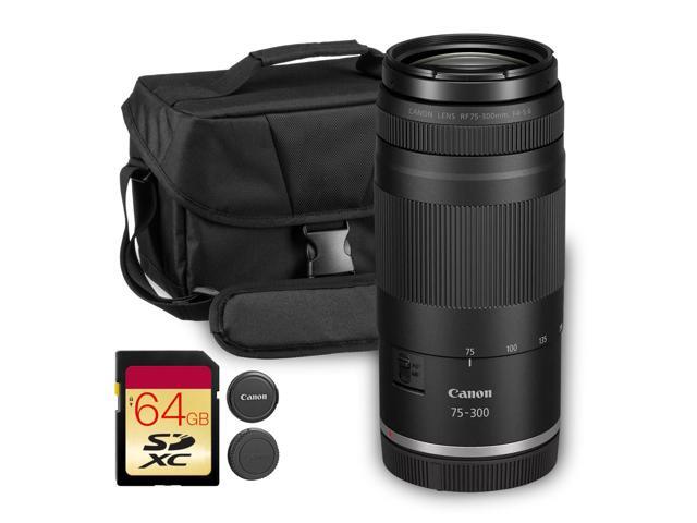 RF 75-300mm f/4-5.6 Lens Compact Telephoto Zoom with Versatile Focal Range & Smooth Autofocus Great for Sports, Wildlife, Travel & Everyday...