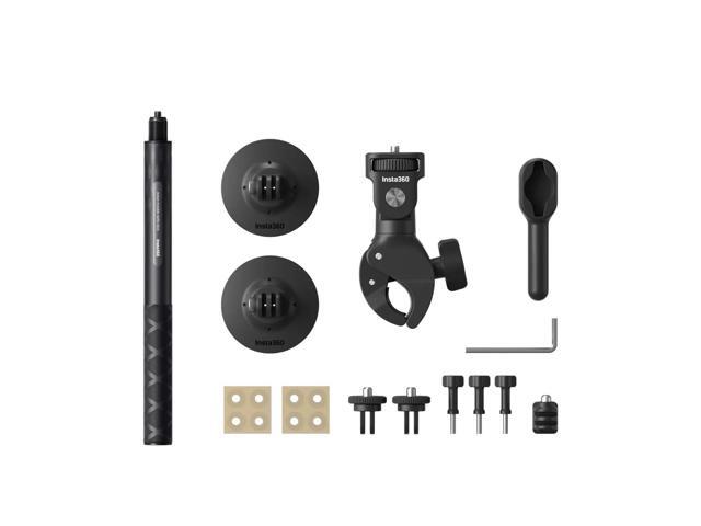 Motorcycle Bundle New Version-Complete Mounting Kit X5/X4 Air/X4/X3/X2/Cameras Compatible with ACE PRO2/GO 3S/Go Ultra, DJI OSMO Action 6/5/4and...