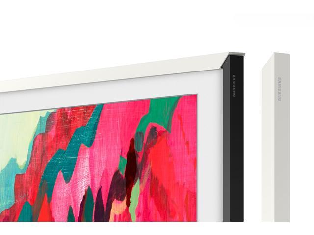 65-inch The Frame Customizable Bezel Modern White (VG-SCFA65WTBZA, 2021 Model)
