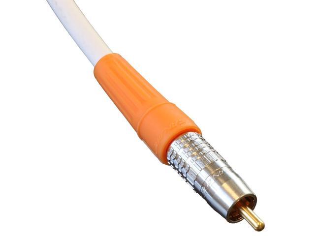 BJC Coaxial Digital Audio Cable (50 Foot, RCA to RCA, White)