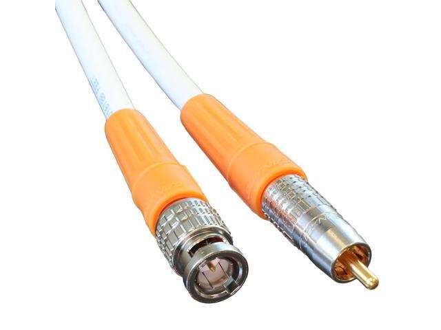 BJC Coaxial Digital Audio Cable (40 Foot, RCA to BNC, White)