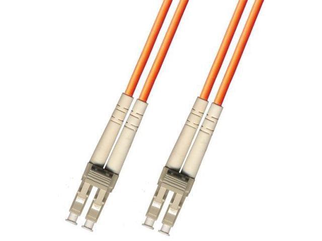 150 Meter Multimode Duplex Fiber Optic Cable (50/125) - LC to LC - Orange
