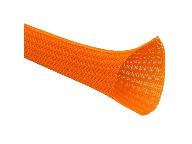 25 Ft - 1.5' Inch Braided Cable Sleeve - Self Closing Split Wire Wrap Cord Hider Organizer Wire Loom Tubing Cover for Automotive, Industrial Cable...