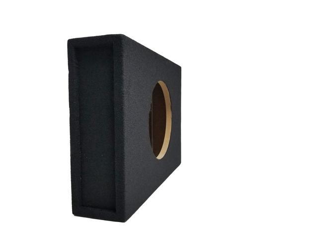 BR Single 12' Shallow Subwoofer Box Low Sealed Slim Enclosure