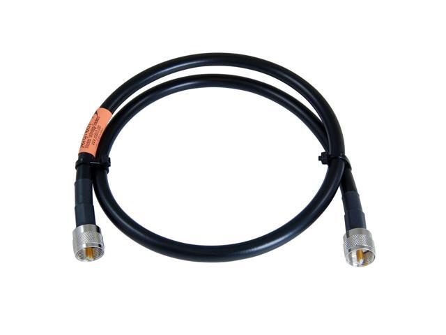 RG-213/U MILSPEC - 15 Feet Long - UHF Male - PL-259 - for Ham and CB