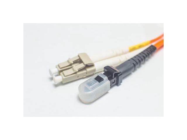 FiberCablesDirect OM1 Multimode Fiber Patch Cable Length Options 0.5M300M MTRJ LC 35M (114.83ft) Duplex 62.5/125µm 1Gb Ethernet Orange.