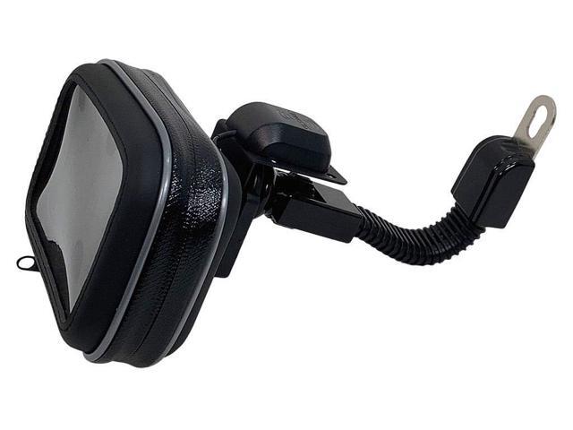 Sirius XM Radio Motorcycle Installation Kit with Flexable Mounting Arm with Water Resistant Protective Case, Sirius XM Antenna, Docking Cradle, and.
