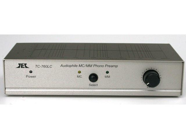 TEC TC-760LC Silver Moving Magnet/Moving Coil Phono Preamp w/Level Control