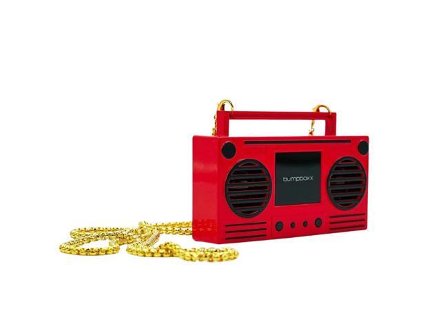 MicroBoom Wearable Necklace Bluetooth Speaker Boombox Bluetooth Portable Speaker Includes 24 Chain & Rechargeable LI-ION Battery Add Music to...