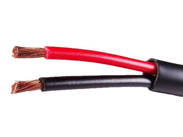 14 AWG 100-Feet Direct Burial Speaker and Lighting Wire (2 Channel, Pure Oxygen Free Copper, High Strand Count)