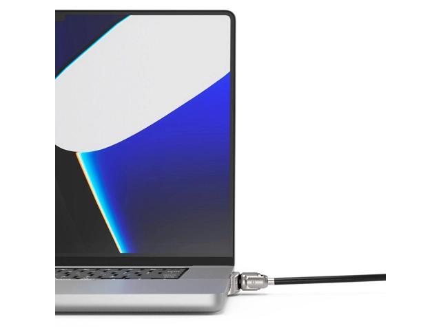Ledge Lock Adapter for MacBook Pro 14' M1, M2, M3, M4 - Secure Keyed Cable Lock - Laptop Security Accessory, Anti-Theft Device, Compatible with...