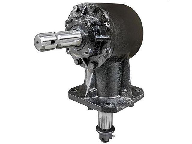 40hp Gearbox with 1-3/8' X 6 Spline Input Shaft and 1.57' X 12 Spline Output Shaft