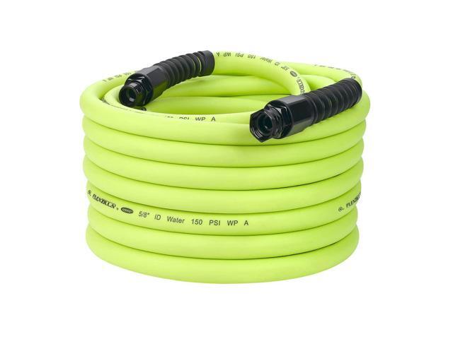 Flexzilla Pro Water Hose with Reusable Fittings, 5/8 in. x 75 ft., Heavy Duty, Lightweight, Drinking Water Safe, ZillaGreen - HFZWP575-E