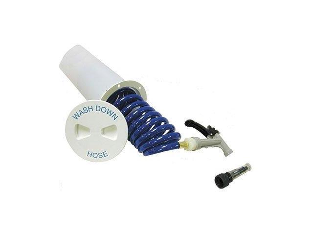 T. H. Marine WDSB-2-B Washdown Station And Hose, Color Polar White