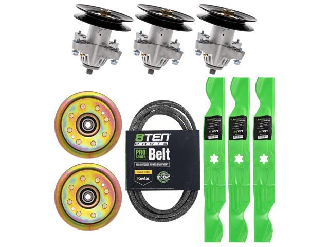 Spindle Belt Idler Blade Kit 50 inch Deck for Cub Cadet RZT Zero Turn Mower 942-04053C