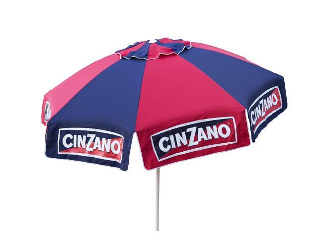 1384 Cinzano Deluxe Beach/Patio Umbrella with Storage Bag