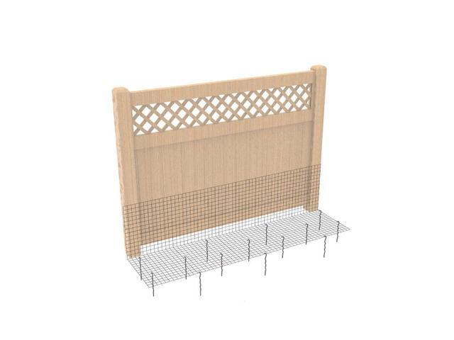 Dig Proofer Kit for Preventing Digging Under Fence