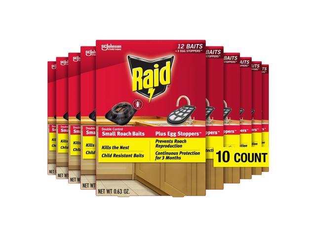 Double Control Small Roach Baits Plus Egg Stopper 0.63 Ounce (Pack of 10)