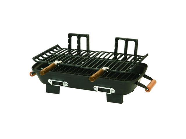 Marsh Allen 30052 Cast Iron Hibachi 10 by 18-Inch Charcoal Grill