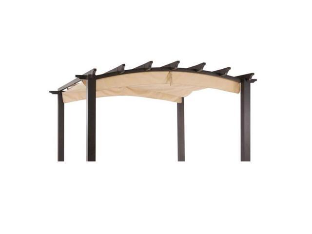 Durable 350 Replacement Canopy Top Compatible with Arched 9' x 9' Pergola Model GFM00469A - Beige