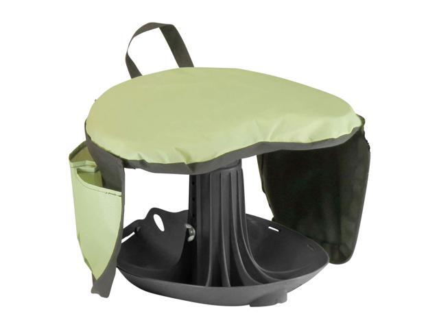 Vertex Premium Garden Rocker with Cushion, Cover and Pockets Gardeners Work Seat Stool for Weeding Planting Tool Made in USA Model GB1227