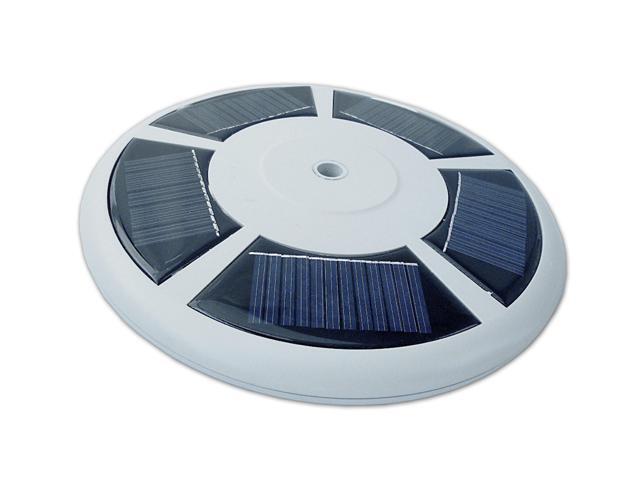 Solar Powered Outdoor Flagpole with LED Light, 9 Inch (Model 2472)