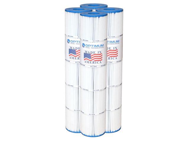 Pool Filter 4-Pack, Compatible Replacement for Jandy® CL580 R0357900, Unicel C-7482, Filbur FC-0820, & Pleatco PJAN145 Filter Cartridges