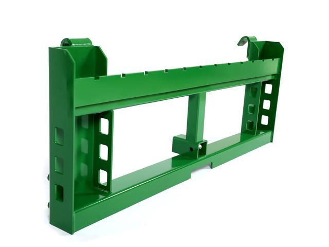 Pallet Fork Frame Attachments Compatible with John Deere Loaders 200 300 400 500 Series Skid Steer Receiver Hitch Rated 3000 LB