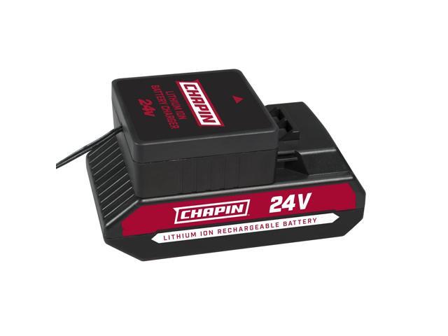 Chapin 6-8238 24V Lithium-Ion Replacement Battery and Charger, with Indicator Lights, Battery Charge Level, Fits Chapin 63924, 97902, 97900 Models,.