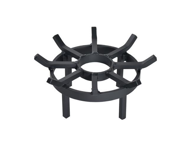 Wagon Wheel Firewood Grate for Fire Pit, Chiminea - Made in The USA (12 Inch)