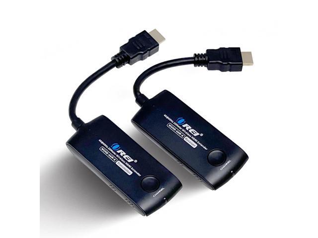 Wireless HDMI Extender Transmitter & Receiver Dongle UtraHD 5.1-5.2 Ghz Up to 4K @ 60Hz - Upto 60 Feet - Perfect for Streaming from Laptop, PC,.