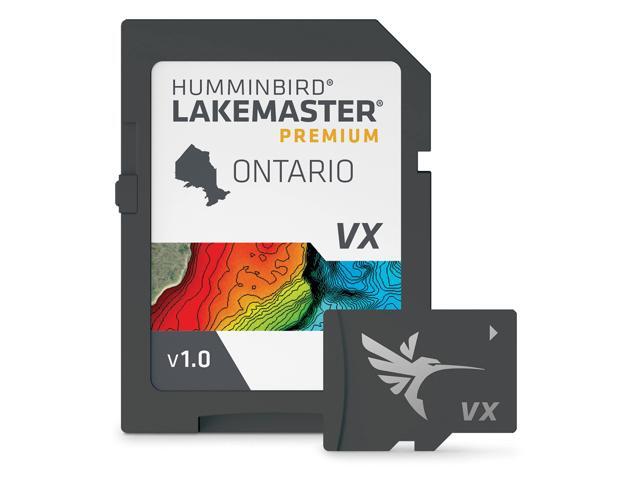 LakeMaster Premium Ontario V1 Map SD Card for Fish Finders