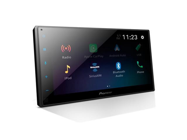 DMH-1800NEX 6.8' Double-Din Digital Multimedia Receiver - Built in Bluetooth, Wired Apple CarPlay and Android Auto, Touchscreen, Rear Camera Input